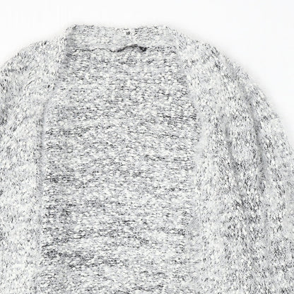 Womens UK Size S Terranova White Cardigan Jumper