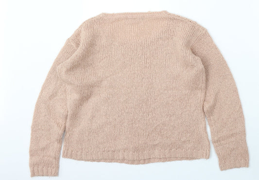 Womens UK Size 10 Select Pink Pullover Jumper