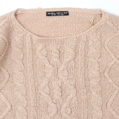 Womens UK Size 10 Select Pink Pullover Jumper