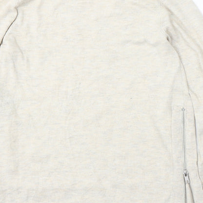 Womens UK Size XS H&M Beige Pullover Jumper