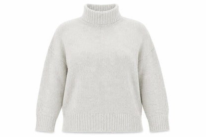 Womens UK Size M New Look Beige Pullover Jumper