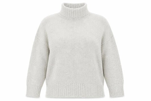 Womens UK Size M New Look Beige Pullover Jumper