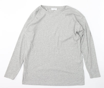 Womens UK Size S Papaya Grey Pullover Jumper