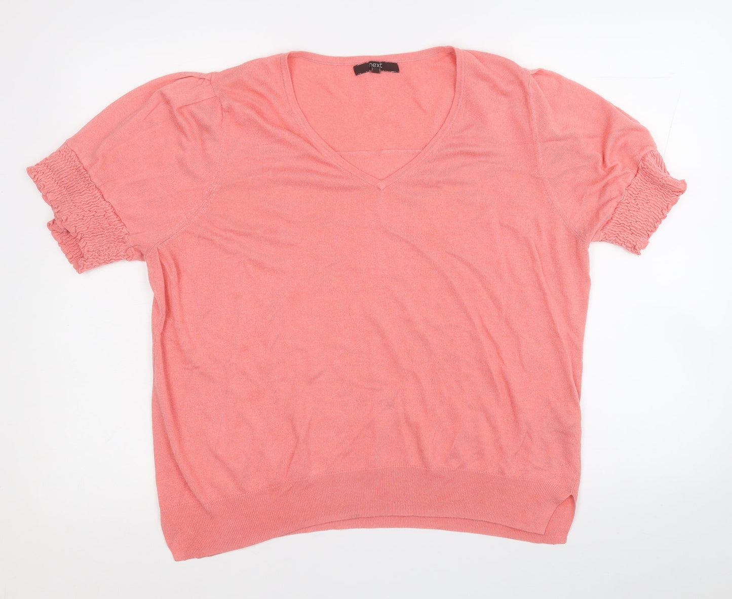Womens UK Size XL NEXT Pink Pullover Jumper