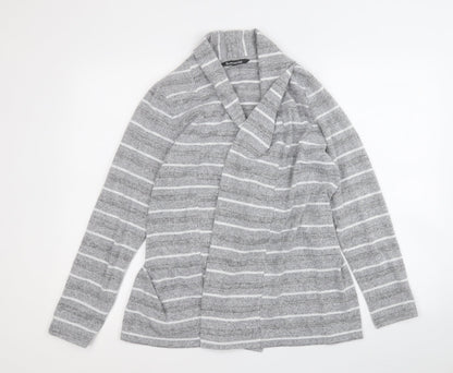 Womens UK Size 12 Bonmarché Grey Cardigan Jumper
