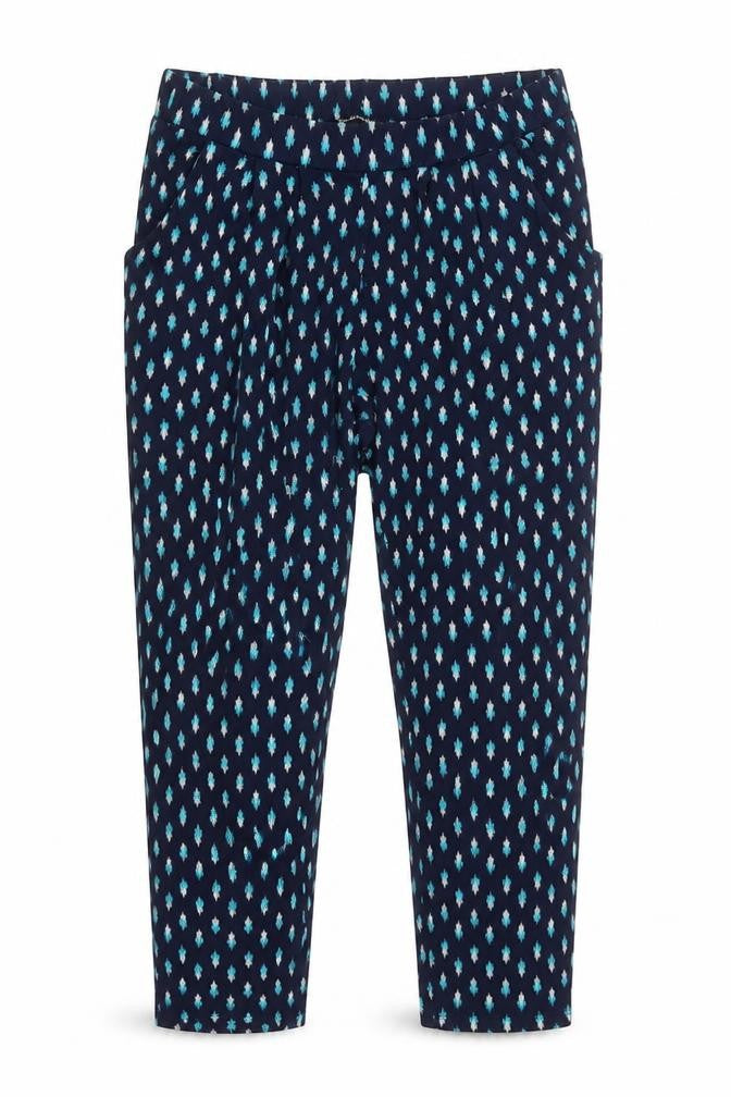 Womens UK Size 12 Bonmarché Regular Fit Jegging Blue Trousers