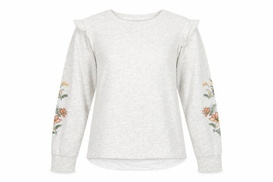 Womens UK Size S Springfield Grey Henley Jumper