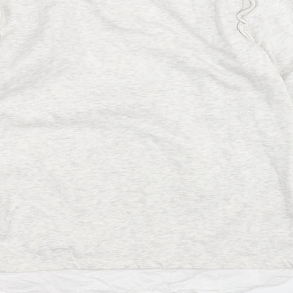 Womens UK Size S Springfield Grey Henley Jumper