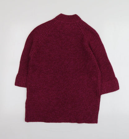 Womens UK Size 6 F&F Purple Pullover Jumper