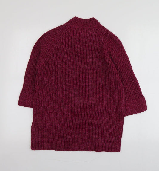 Womens UK Size 6 F&F Purple Pullover Jumper