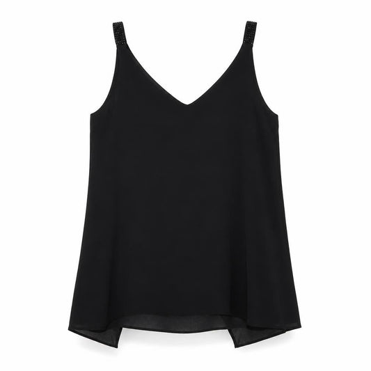 Womens UK Size 10 NEXT Black Basic Polo