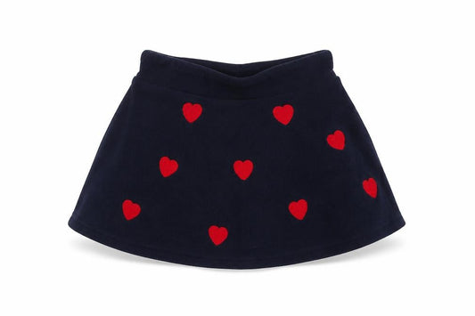 H&M Girls Blue Geometric Cotton Mini Skirt Size 2-3 Years  Regular