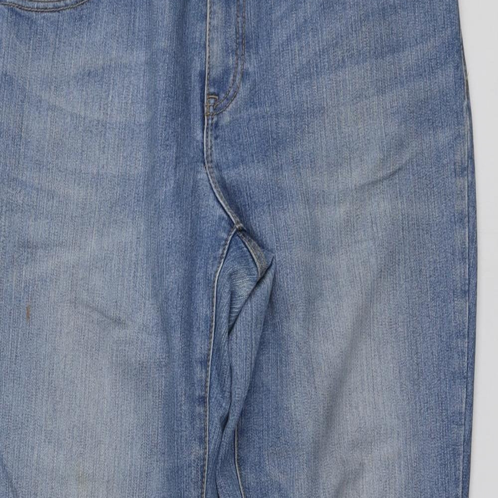 Gap Womens Blue  Cotton Capri Jeans Size 10 L26 in Regular