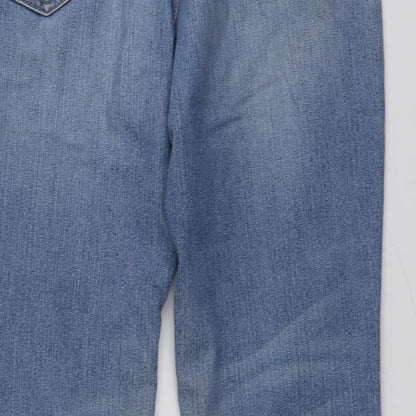 Gap Womens Blue  Cotton Capri Jeans Size 10 L26 in Regular