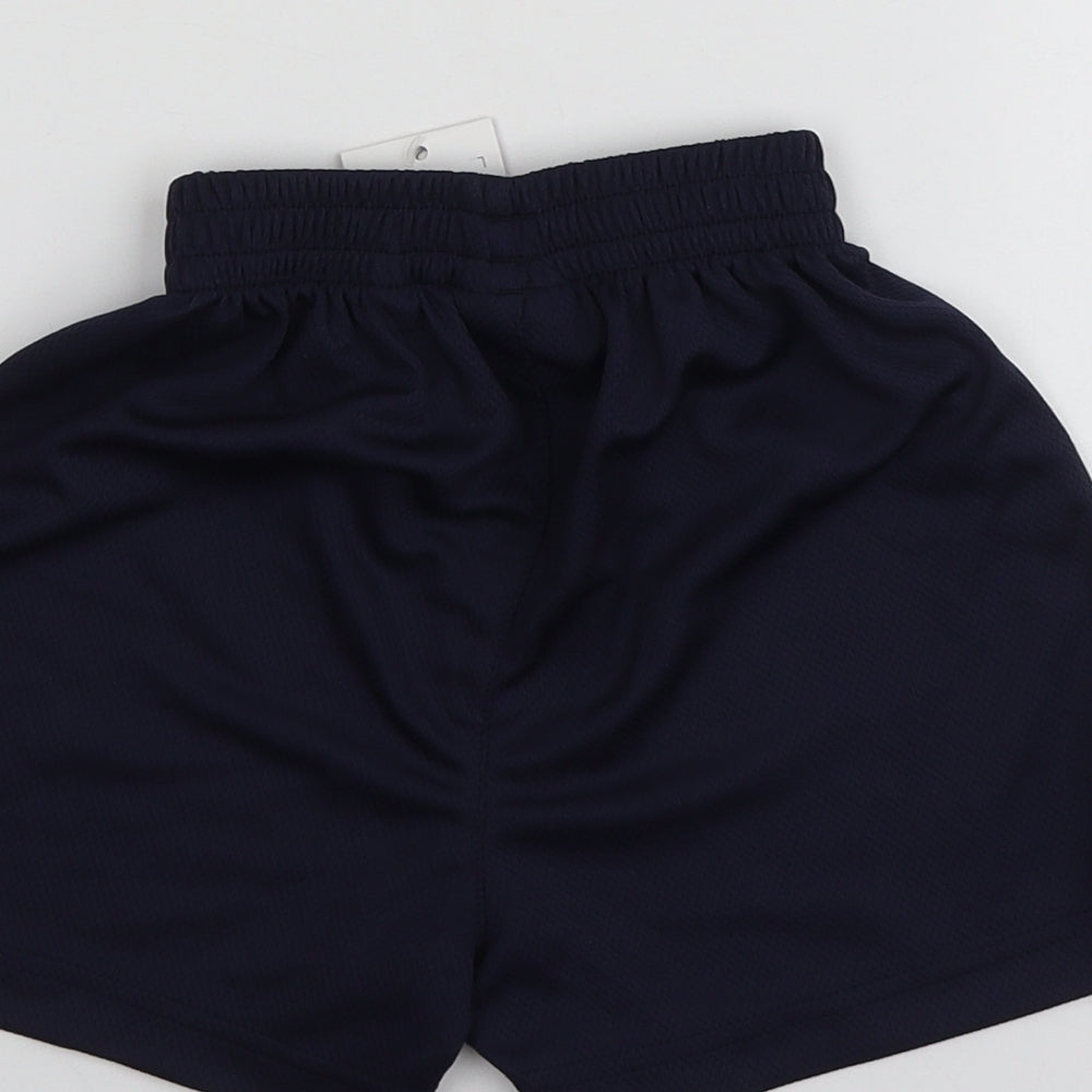 Akoa Boys Blue  100% Polyester Sweat Shorts Size 3-4 Years  Regular