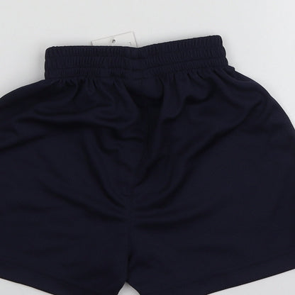 Akoa Boys Blue  100% Polyester Sweat Shorts Size 3-4 Years  Regular