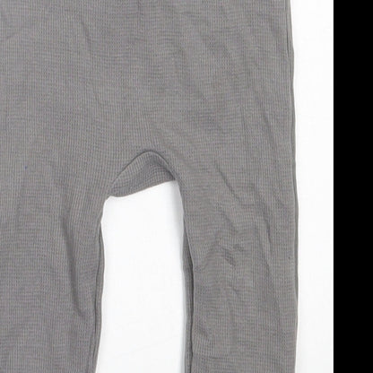 Rabbit & Bear Boys Grey  Cotton Jogger Trousers Size 6-9 Months  Pullover