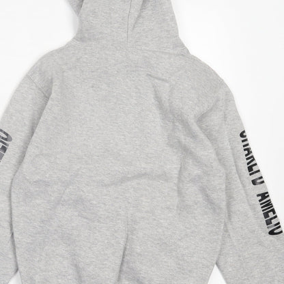 A2Z 4 Kids Girls Grey  Polyester Pullover Hoodie Size 9-10 Years  Pullover - Charli D'amelio