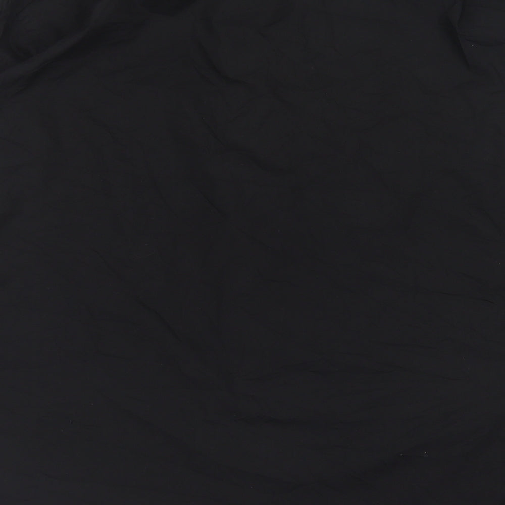 Primark Mens Black  Cotton  Button-Up Size 16.5 Collared Button