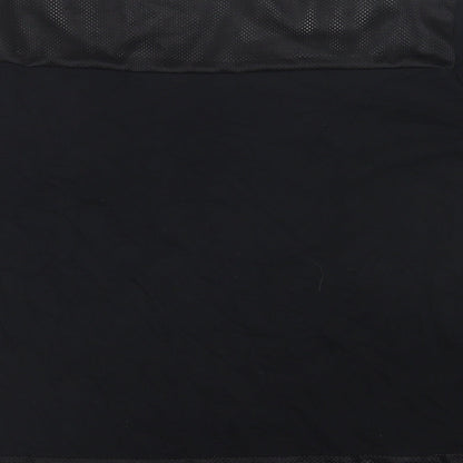 Womens UK Size 20 Capsule Black Basic T-Shirt