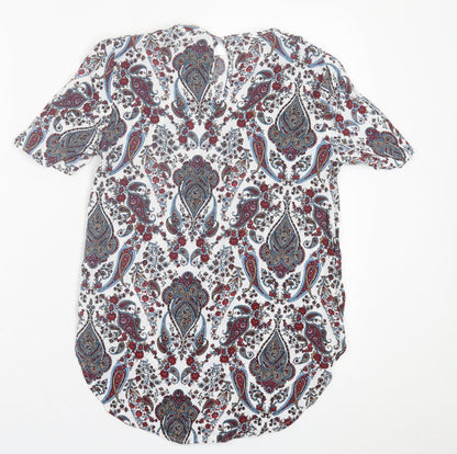 Womens UK Size 6 H&M Multicoloured Basic T-Shirt