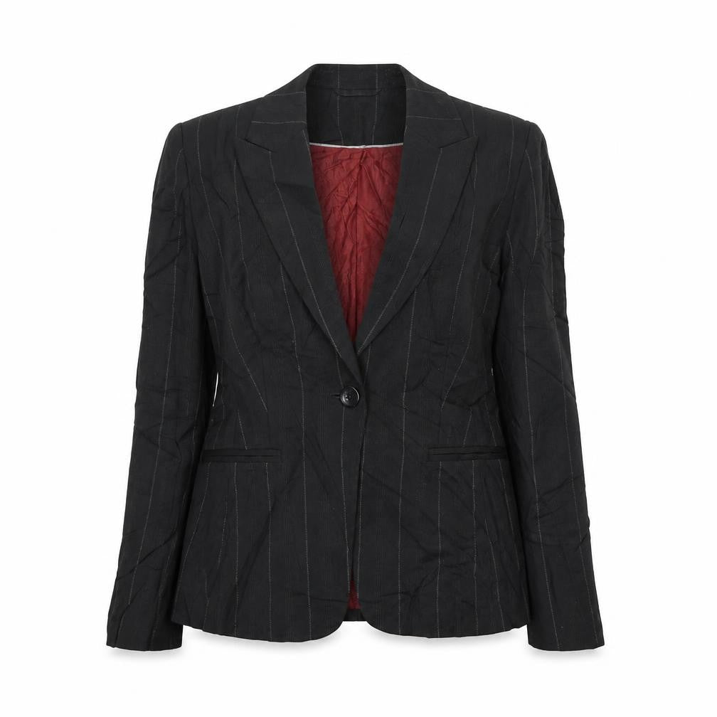 Womens UK Size 10 NEXT Petites Black Suit Jacket