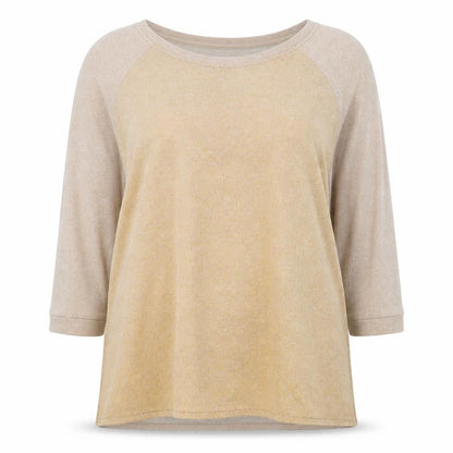 Womens UK Size 16 F&F Beige Pullover Jumper
