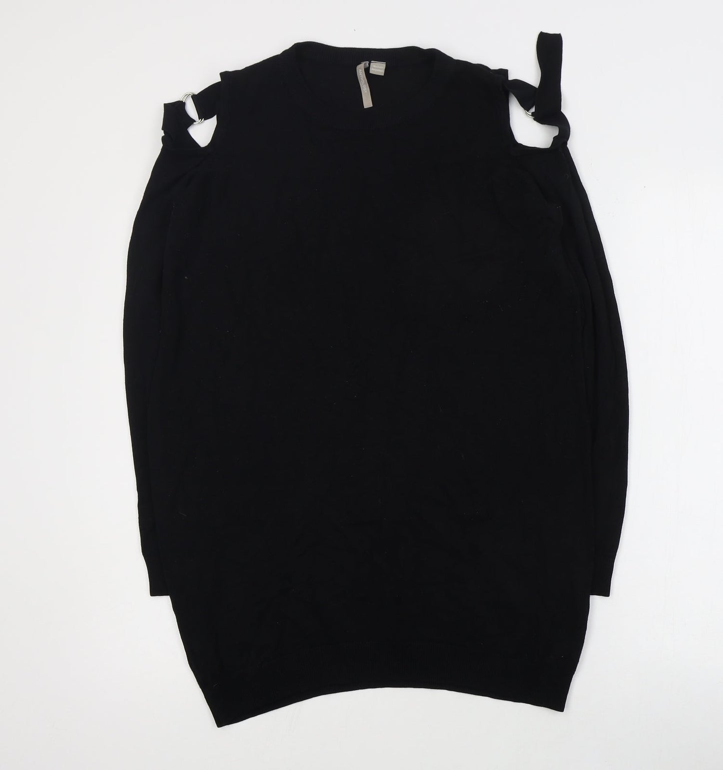 Womens UK Size 12 Anthology Black Pullover Jumper
