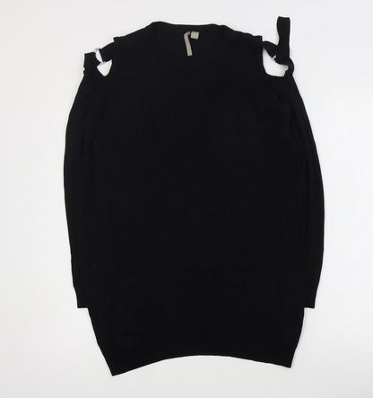 Womens UK Size 12 Anthology Black Pullover Jumper