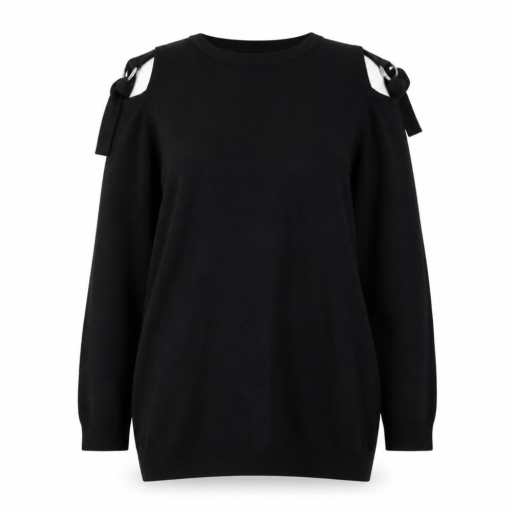 Womens UK Size 12 Anthology Black Pullover Jumper