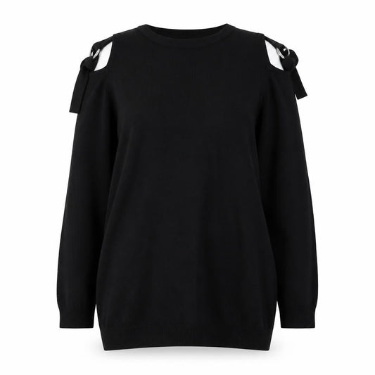Womens UK Size 12 Anthology Black Pullover Jumper