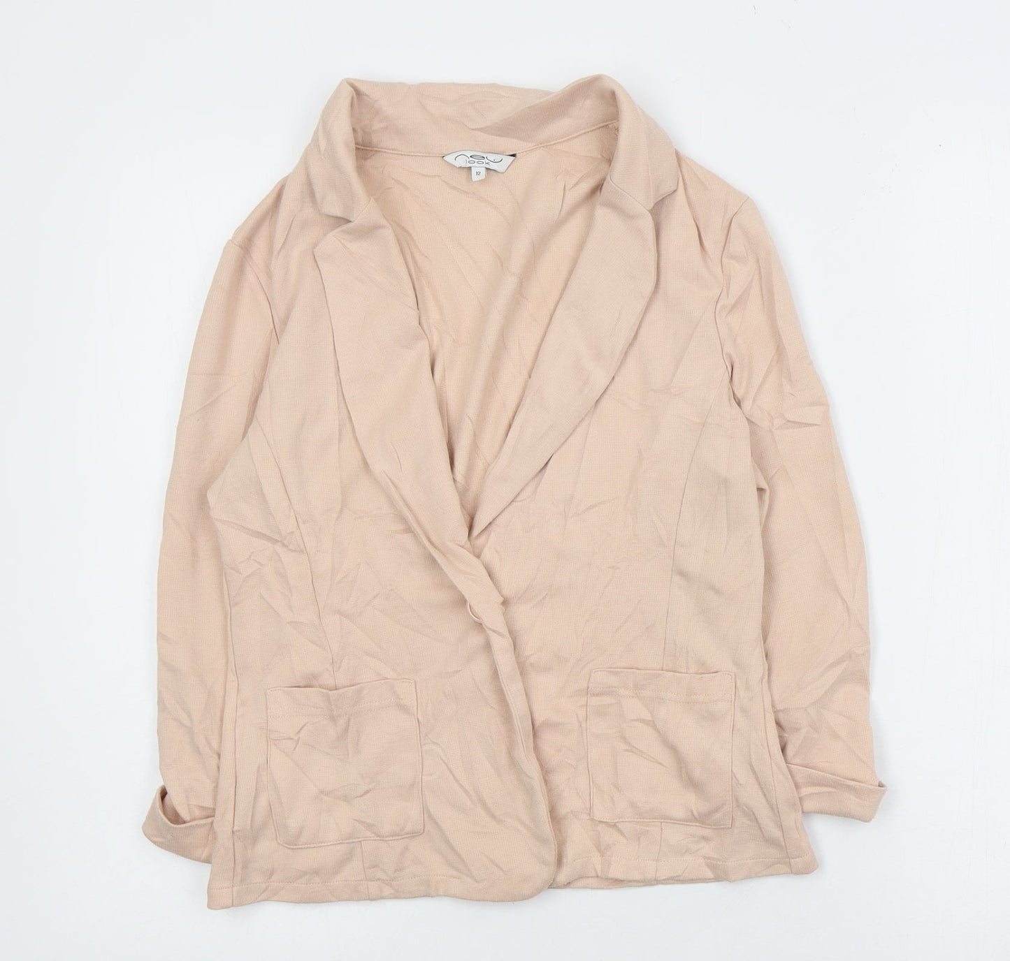 Womens UK Size 12 New Look Pink Jacket