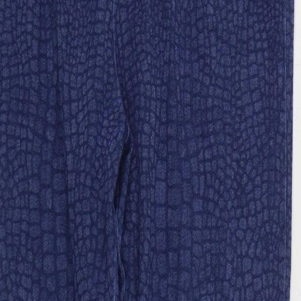 Womens UK Size 10 Marks and Spencer Regular Fit Jegging Blue Jeans