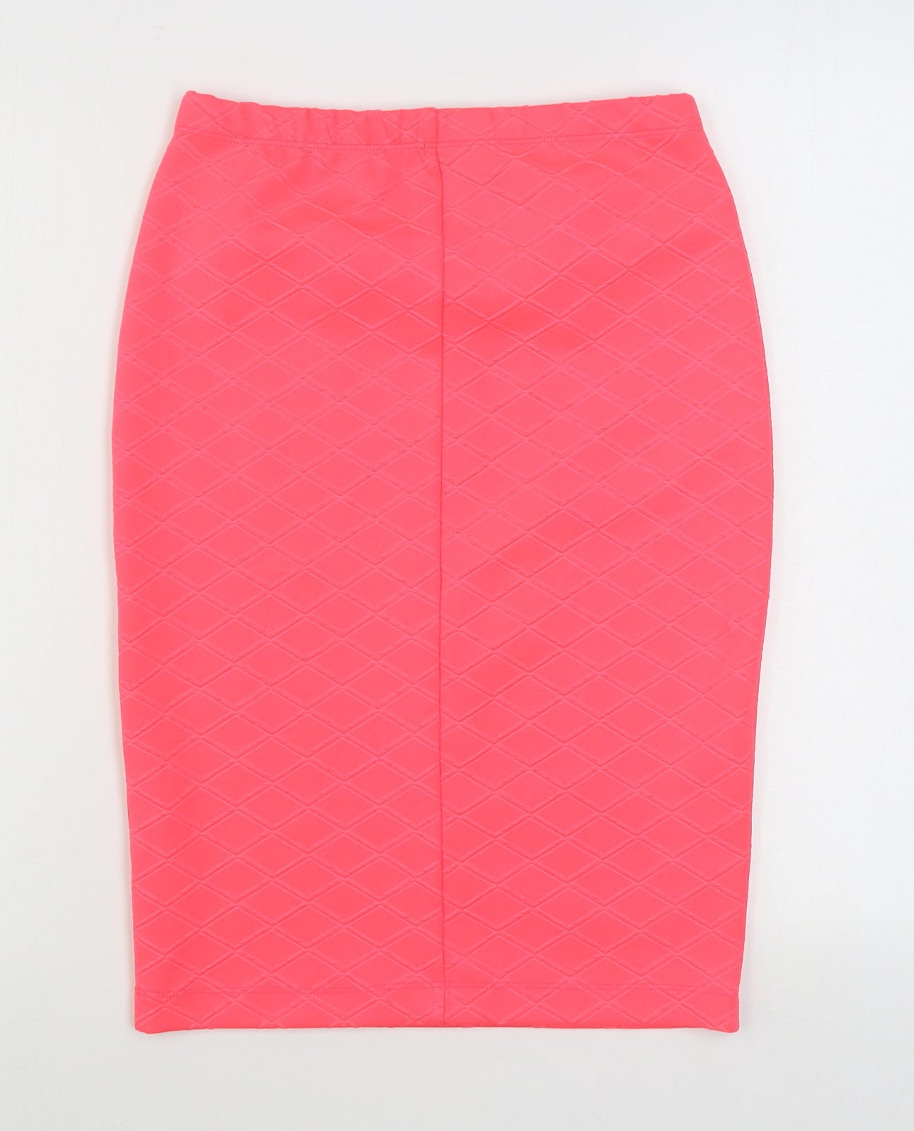 Dunnes Stores Womens Pink  Polyester Straight & Pencil Skirt Size S