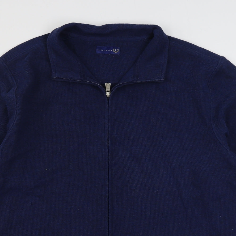 Mens UK Size L Matalan Blue Pullover Sweatshirt