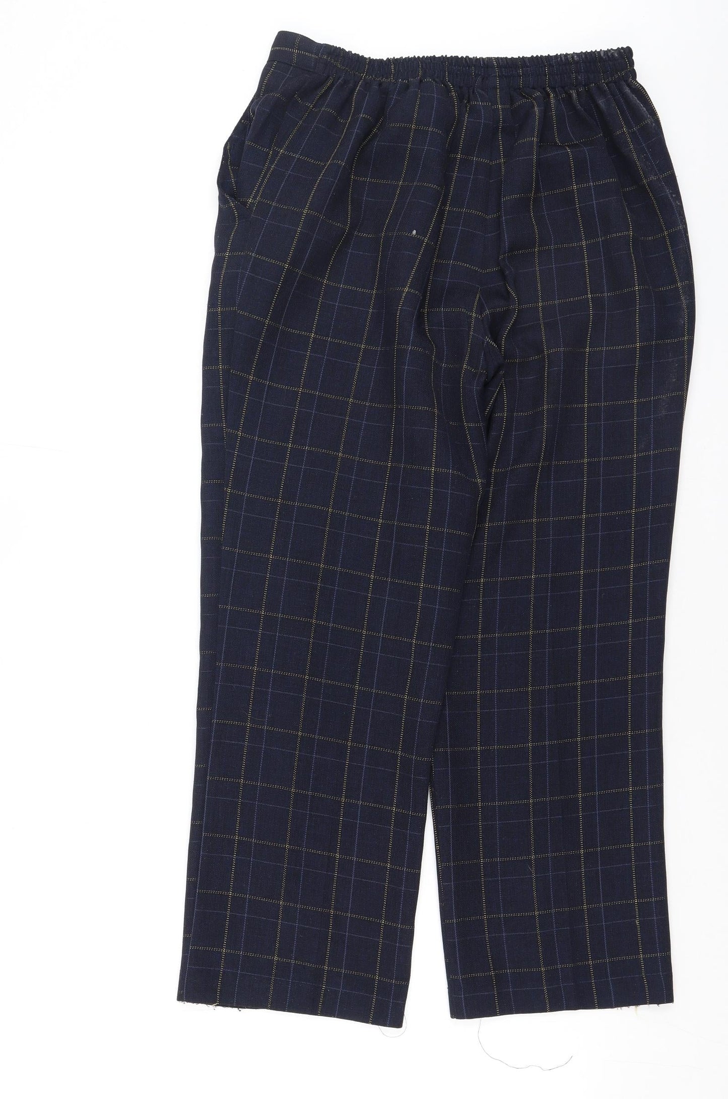 Womens UK Size S Damart Regular Fit  Blue Trousers