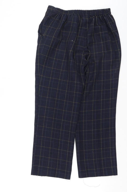 Womens UK Size S Damart Regular Fit  Blue Trousers