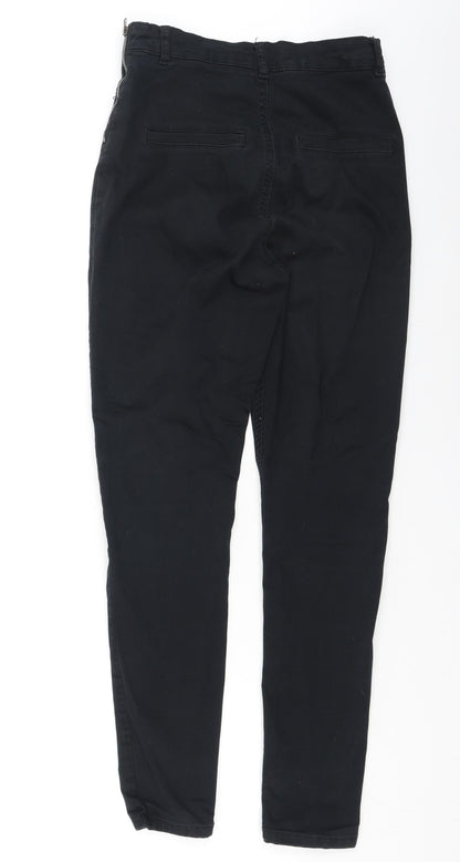 Select Womens Black  Cotton Jegging Jeans Size 12 L27 in Regular
