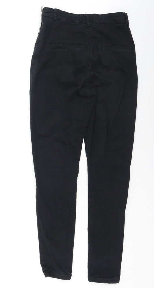 Select Womens Black  Cotton Jegging Jeans Size 12 L27 in Regular