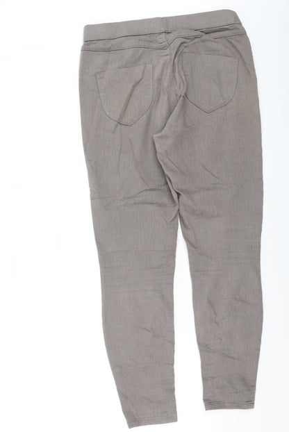 Womens UK Size 12 Dorothy Perkins Regular Fit  Brown Trousers
