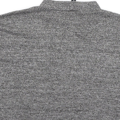 Womens UK Size L Divided Grey Pullover Jumper