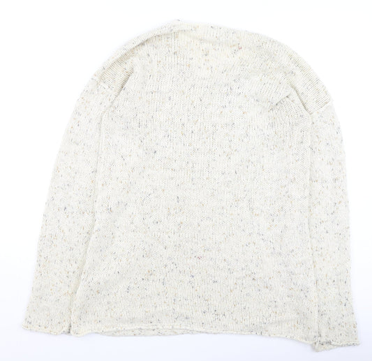 Womens UK Size 36 Debbie Morgan Beige Pullover Jumper