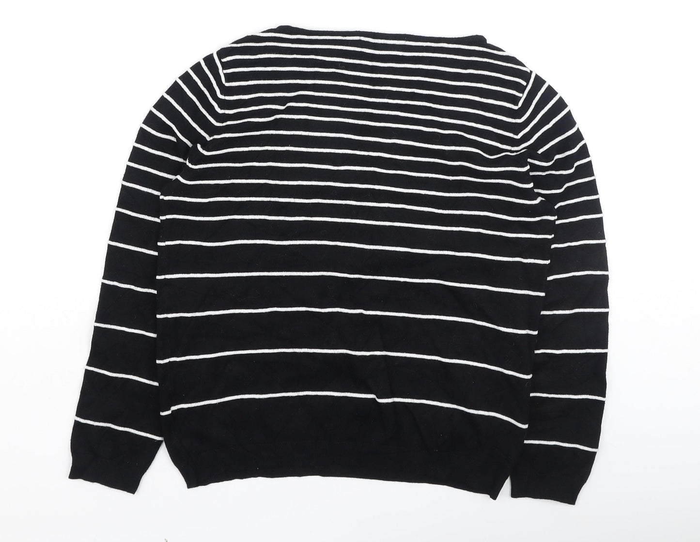 Womens UK Size 12 Debenhams Black Pullover Jumper