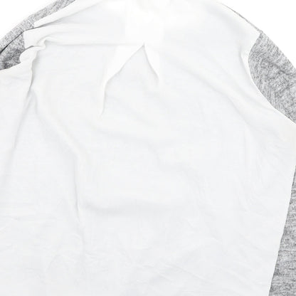 Primark Womens Grey Round Neck  Polyester Pullover Jumper Size 10