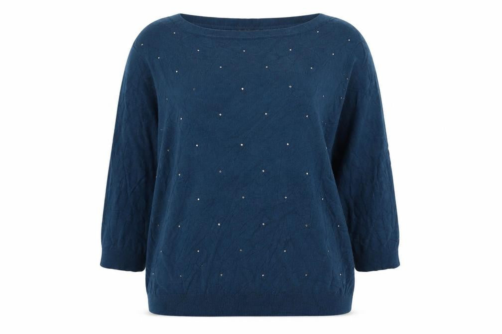 Womens UK Size 18 Debenhams Green Pullover Jumper