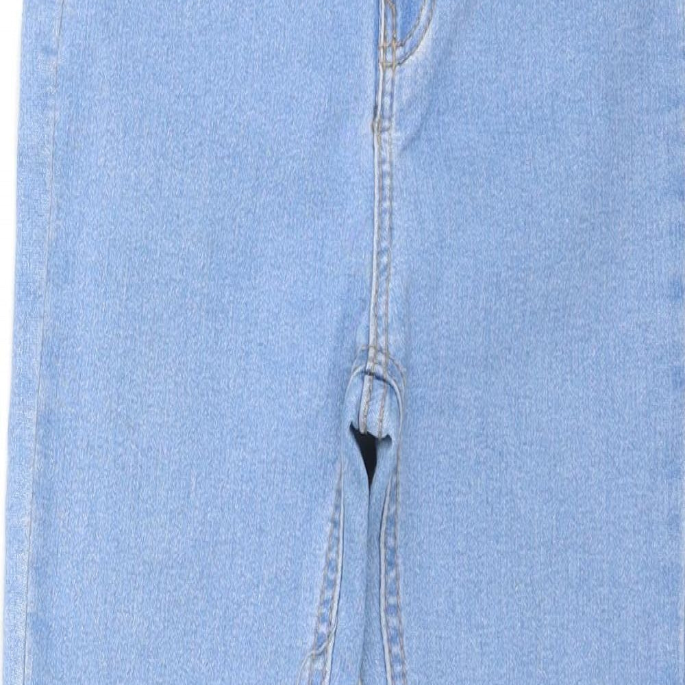 Pull&Bear Womens Blue  Cotton Skinny Jeans Size 34 L23 in Regular