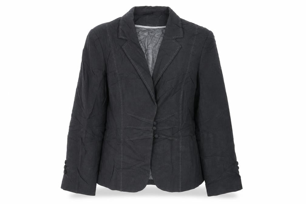 Marks & Spencer Womens Grey   Jacket Blazer Size 14  Button