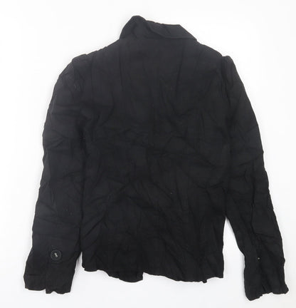 Cherokee Womens Black   Jacket Blazer Size 8  Button