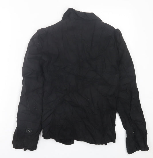 Cherokee Womens Black   Jacket Blazer Size 8  Button