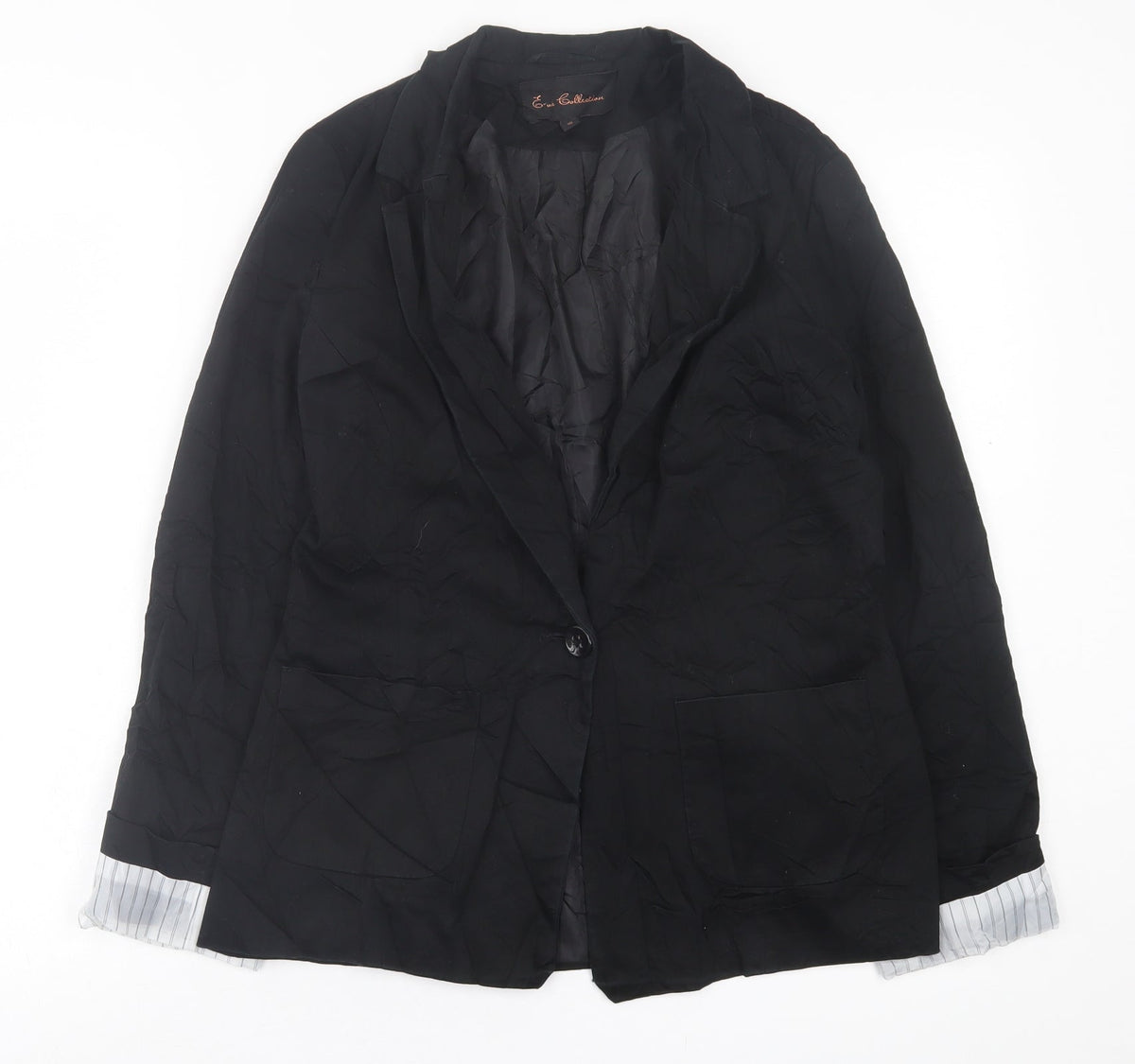 Womens UK Size 10 Evie Collection Black Jacket